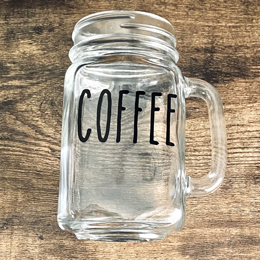 2 for $20 | Coffee Mason Jar Mug